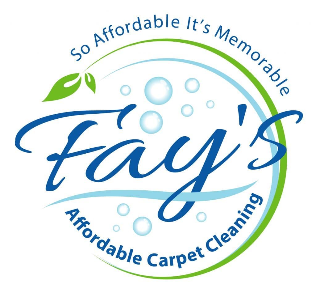Fay's Affordable Carpet Cleaning Logo White Background